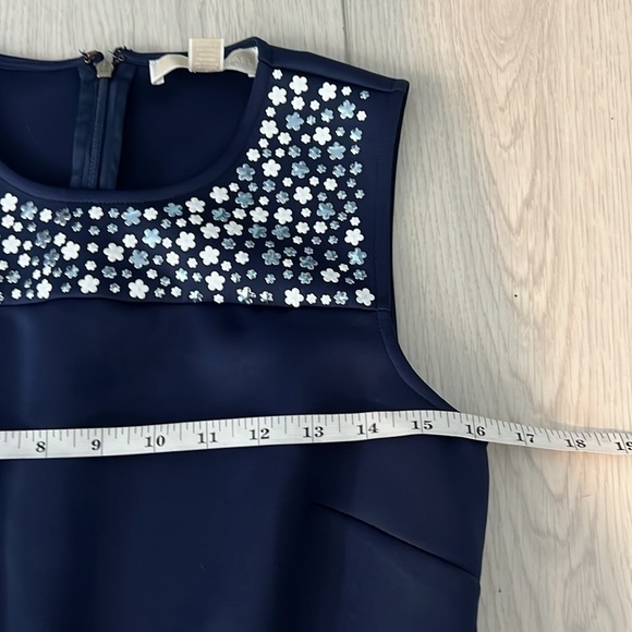 Michael Kors, Embellished Fit & Flare Dress True Navy,Excellent Condition.Size M - Picture 12 of 13